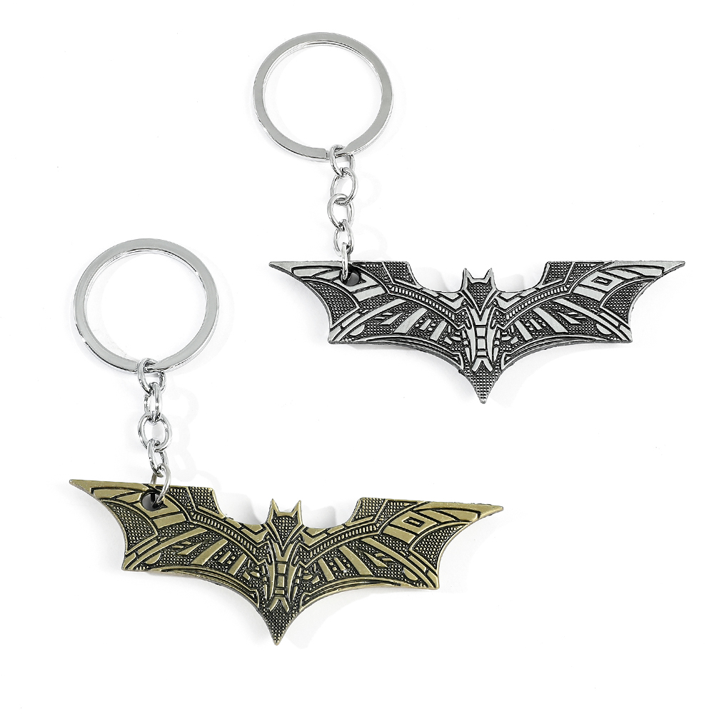 Car Accessories Gifts For Men - Bat Pendants Keychain Toy Superheroes Movie