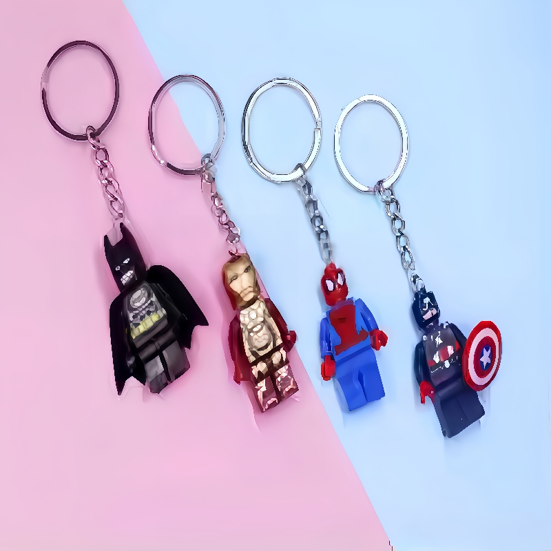 Car Accessories Gifts For Men - Avengers Spider-Man Iron Man Anime Character