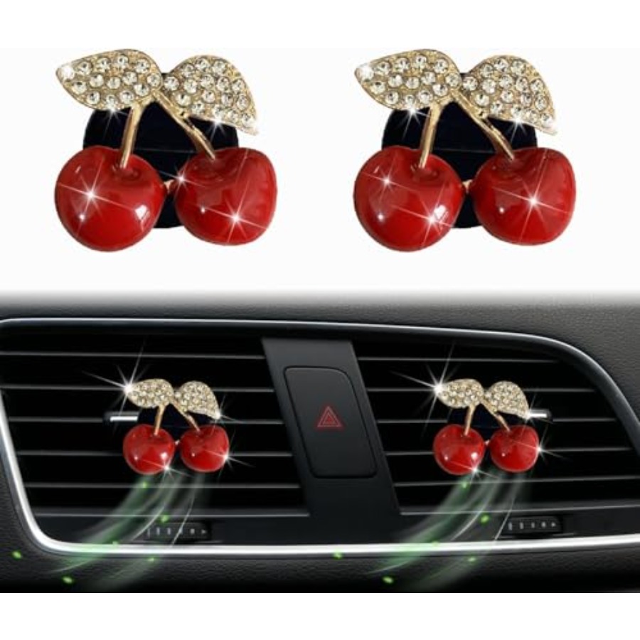 Car Air Freshener Vent - 2Pcs Cherry Car Air Vent Freshener