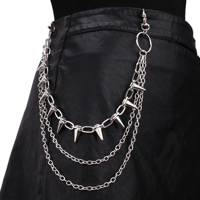 Car Accessories Gifts For Men - Hip Hop Punk Rock Metal Pants