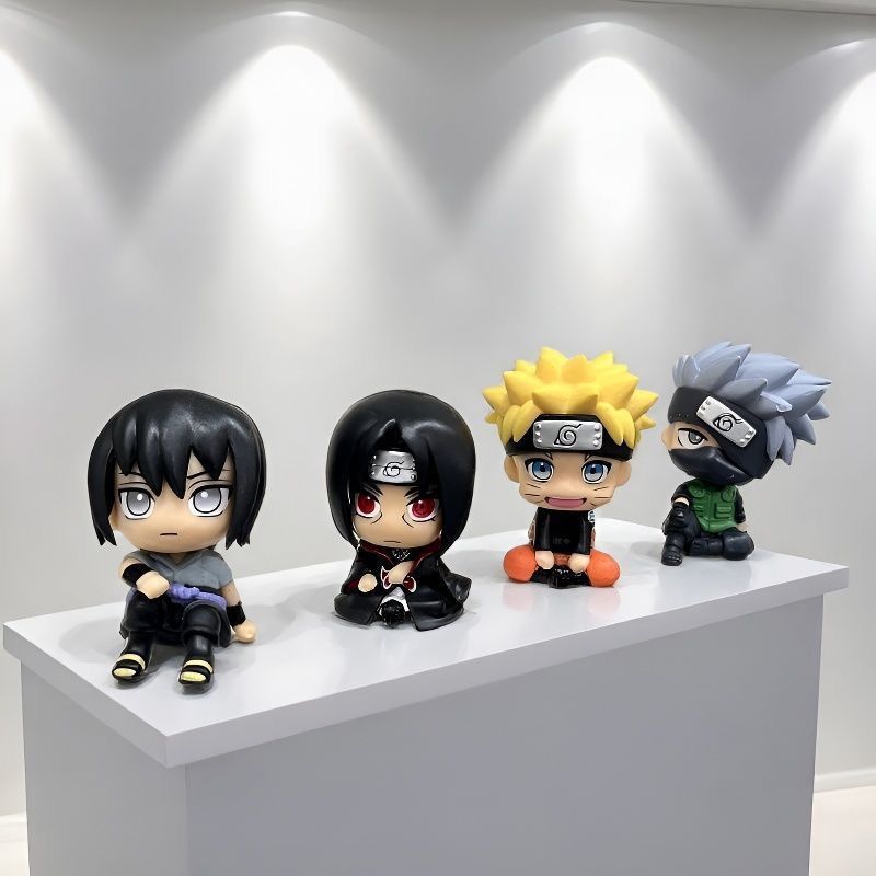 Car Accessories For Decoration - NARUTO cartoon cute figurine model kawaii