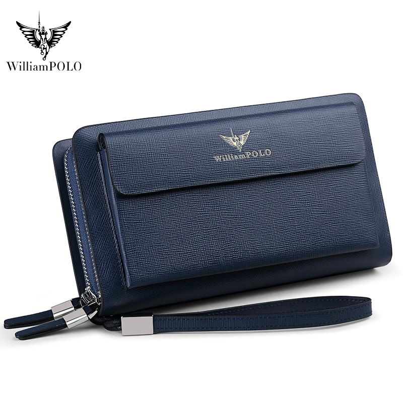 WILLIAMPOLO Luxury Men's Leath - Car Accessories Gifts For Men ulasan dan harga