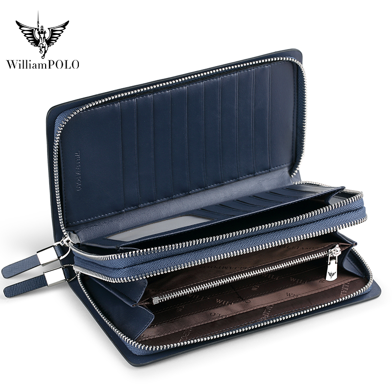 WILLIAMPOLO Luxury Men's Leath - Car Accessories Gifts For Men ulasan dan harga