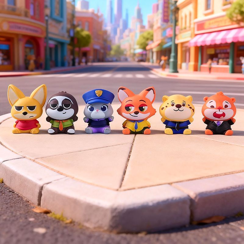 Zootopia resin small figurine  - Car Accessories For Decoration ulasan dan harga