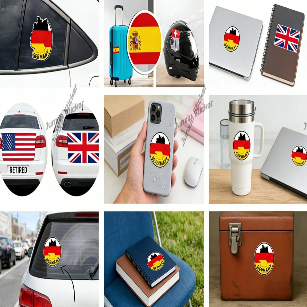 Ireland Outline Sticker High Q - Car Accessories Ireland ulasan dan harga