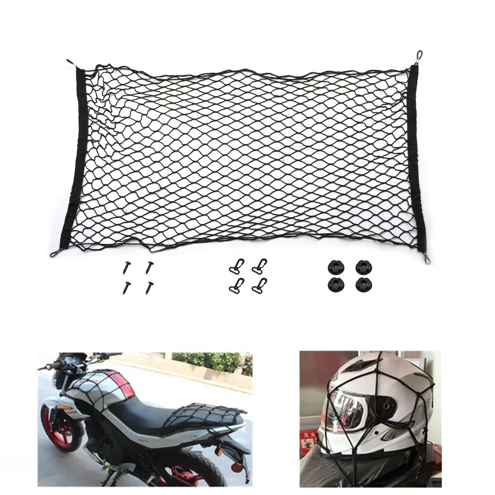 Universal 90x40cm/110x50cm Mot - Car Cargo Net Trunk ulasan dan harga
