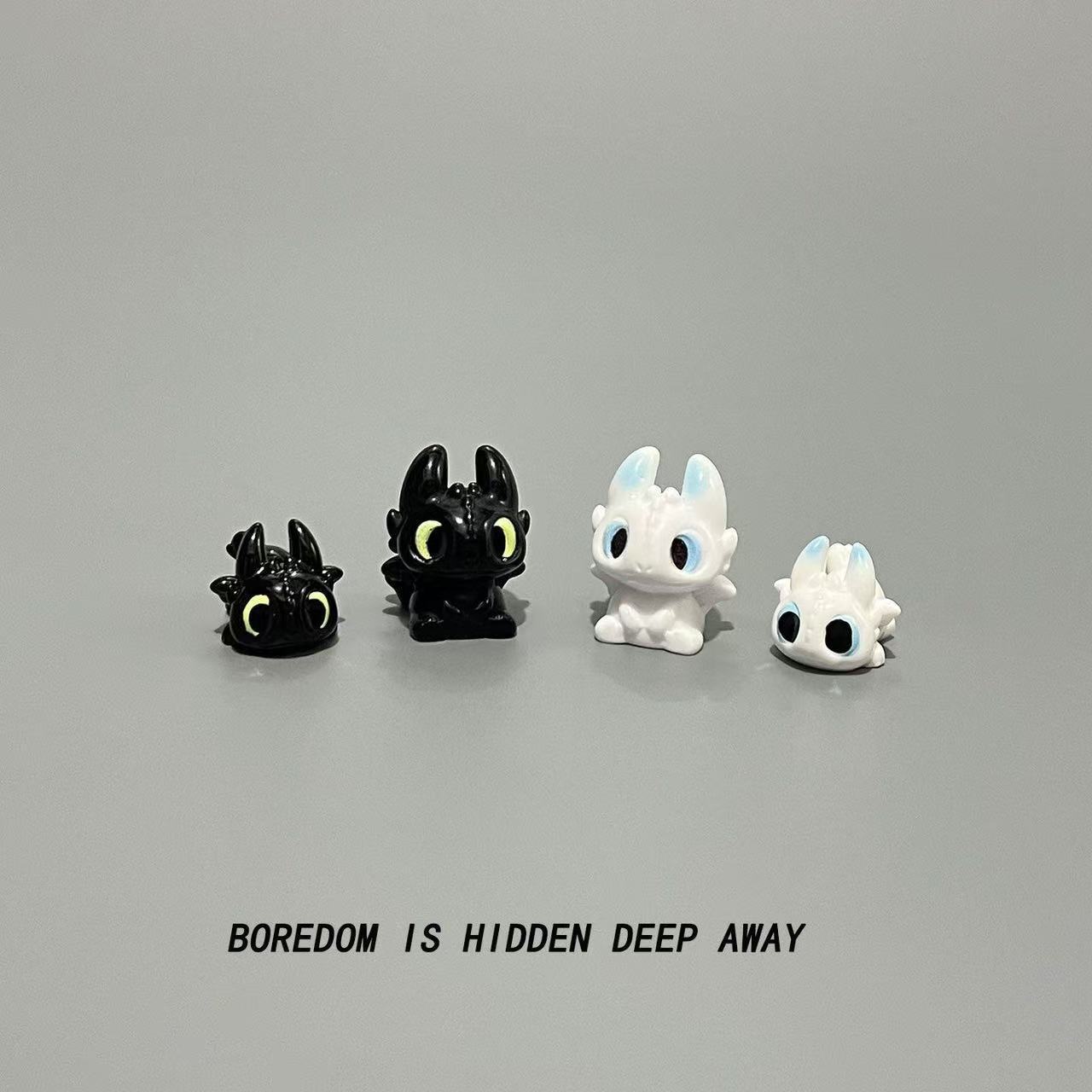 Cute toothless baby doll figur - Car Accessories For Decoration ulasan dan harga