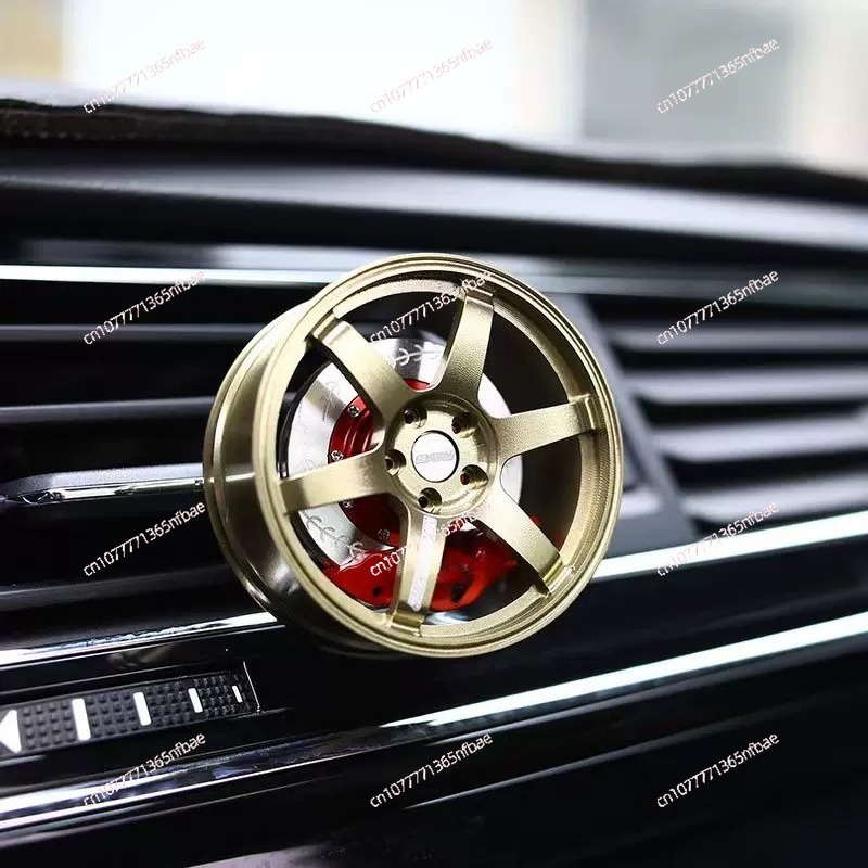 TE37 Wheel Rim Model Car Air F - Car Air Freshener Vent ulasan dan harga