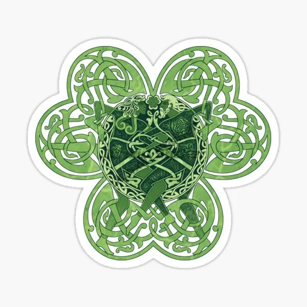 Ireland Flag Luck Clover Badge - Car Accessories Ireland ulasan dan harga