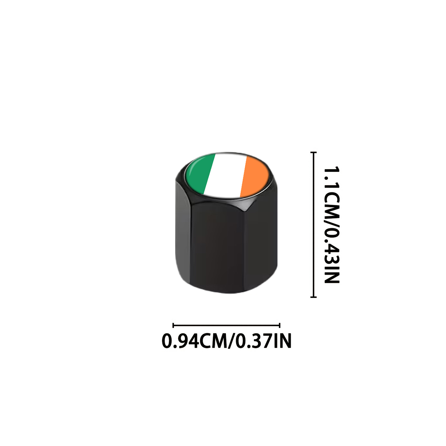 12Pcs Ireland Flag Valve Stem  - Car Accessories Ireland ulasan dan harga