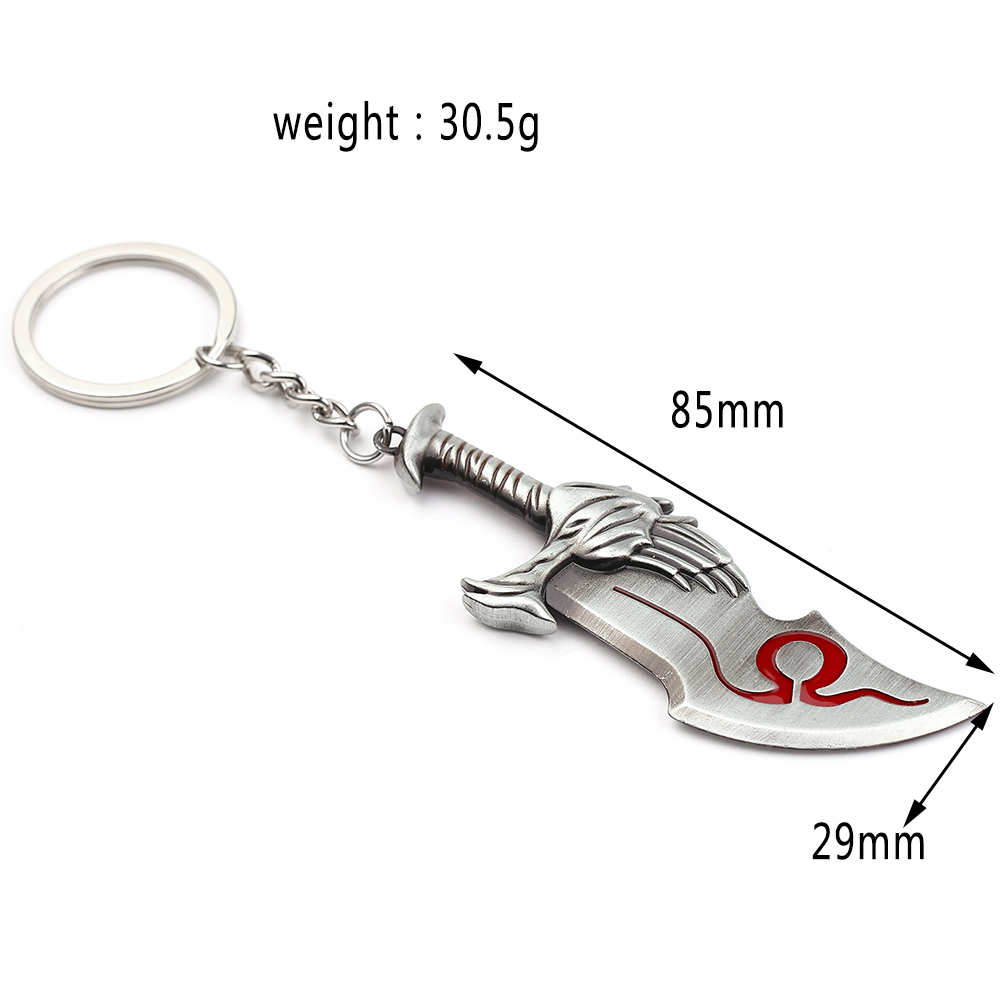 God of War 4 Kratos Sword Keyc - Car Accessories Gifts For Men ulasan dan harga