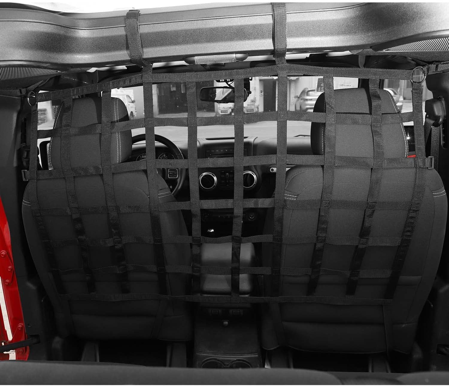 Car Rear Seat Trunk Isolation  - Car Cargo Net Trunk ulasan dan harga