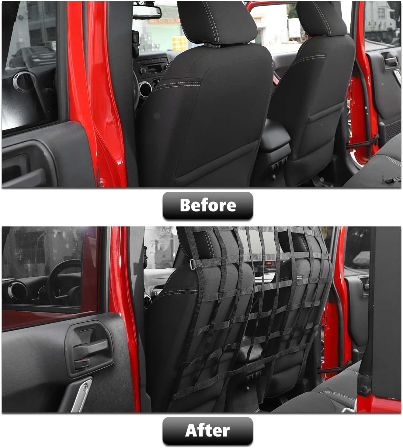 Car Rear Seat Trunk Isolation  - Car Cargo Net Trunk ulasan dan harga