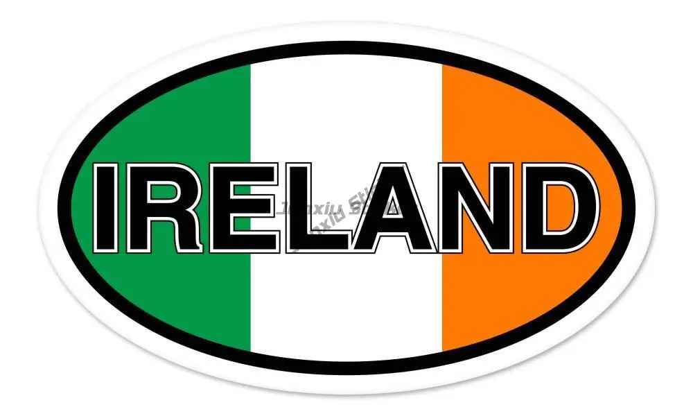 Ireland Flag Map Luck Clover S - Car Accessories Ireland ulasan dan harga