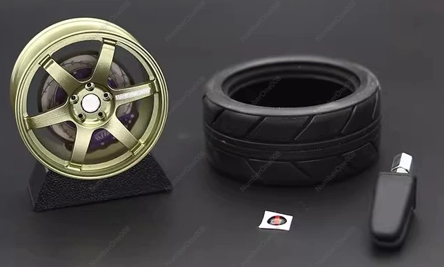 TE37 Wheel Rim Model Car Air F - Car Air Freshener Vent ulasan dan harga