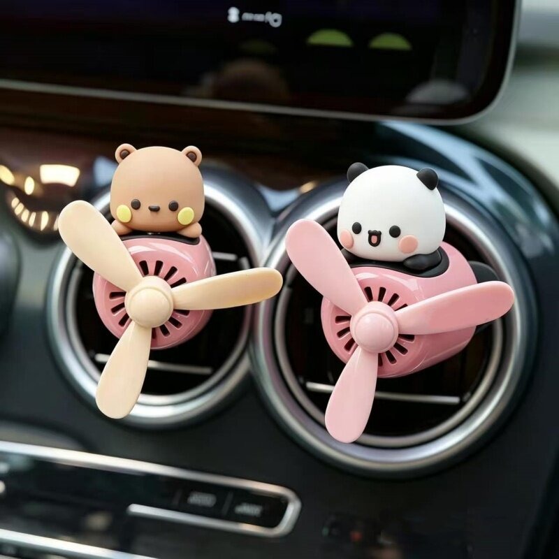 Hot Cartoon Bubu Yier Figure A - Car Air Freshener Vent ulasan dan harga