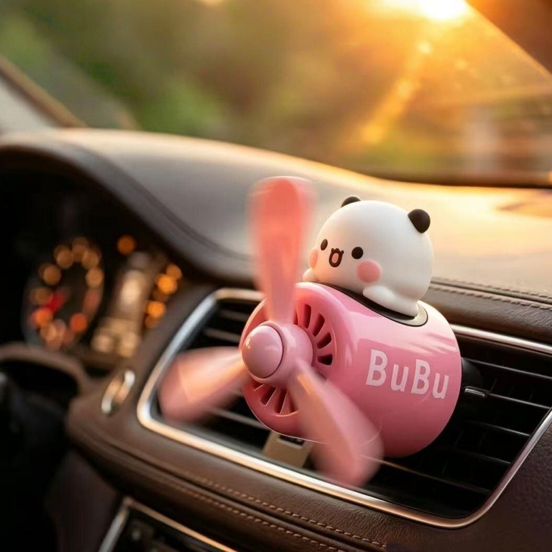 Hot Cartoon Bubu Yier Figure A - Car Air Freshener Vent ulasan dan harga