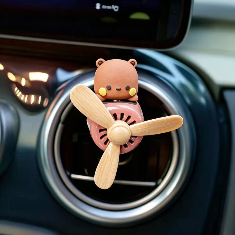 Hot Cartoon Bubu Yier Figure A - Car Air Freshener Vent ulasan dan harga