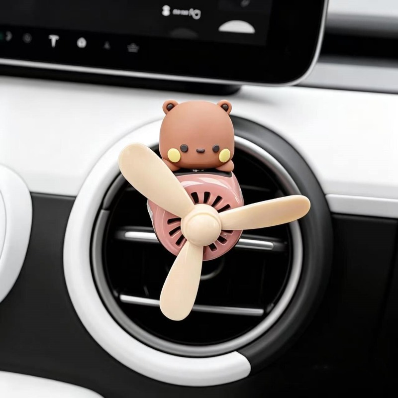 Hot Cartoon Bubu Yier Figure A - Car Air Freshener Vent ulasan dan harga