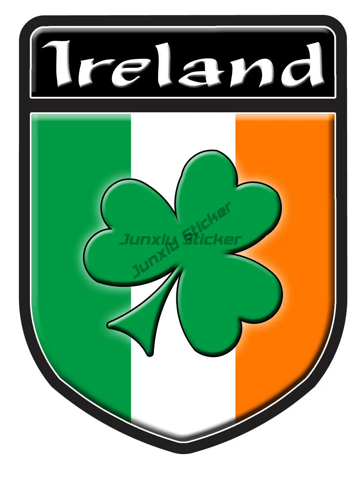 Ireland IRL Flag Luck Clover P - Car Accessories Ireland ulasan dan harga