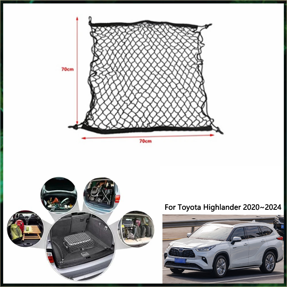 For Toyota Highlander Kluger X - Car Cargo Net Trunk ulasan dan harga