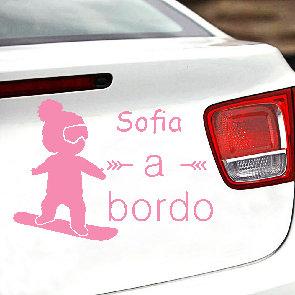 1pc Vinyl baby a bordo colorfu - Car Accessories For Decoration ulasan dan harga