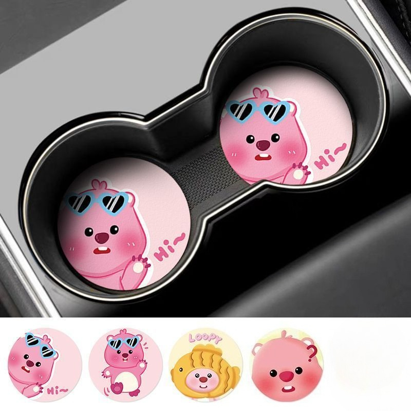 Loopy Creative Cartoon Car Coa - Car Accessories For Decoration ulasan dan harga