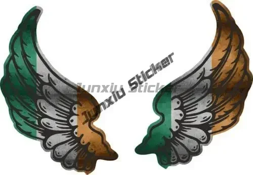 Ireland Flag Wings Creative Mo - Car Accessories Ireland ulasan dan harga
