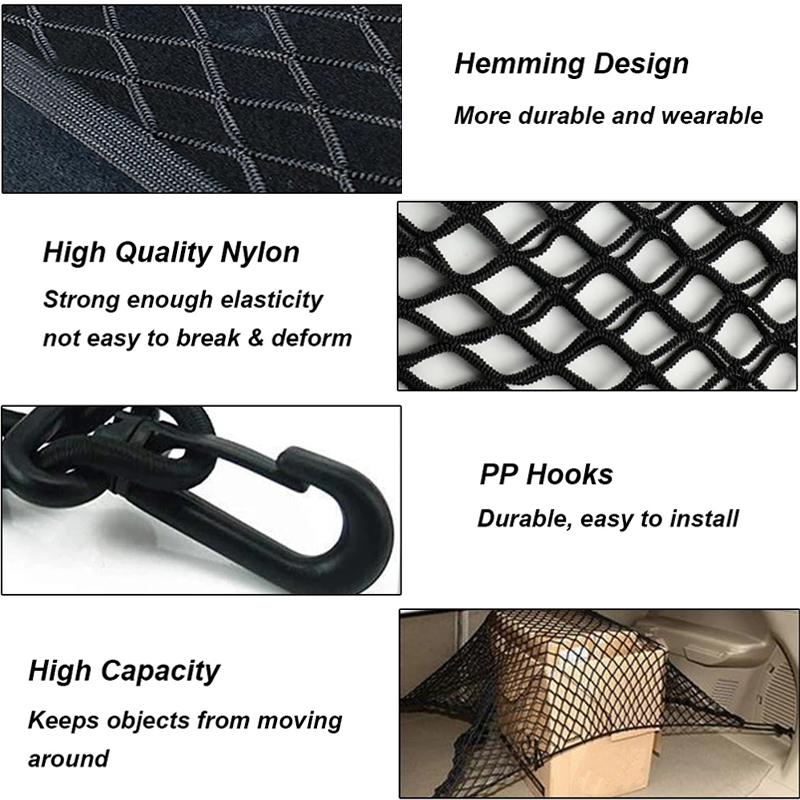 for BMW X5 iX5 E70 F15 G05 E53 - Car Cargo Net Trunk ulasan dan harga