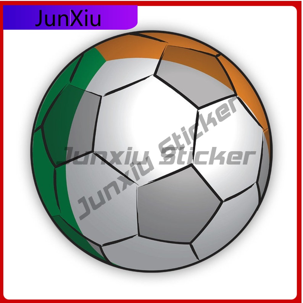 Ireland Football Sticker Sun R - Car Accessories Ireland ulasan dan harga