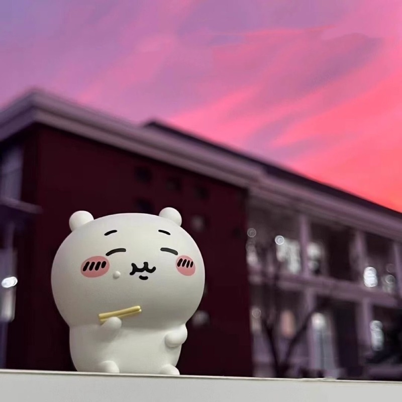 Trendy Figurines Hachiware Usa - Car Accessories For Decoration ulasan dan harga