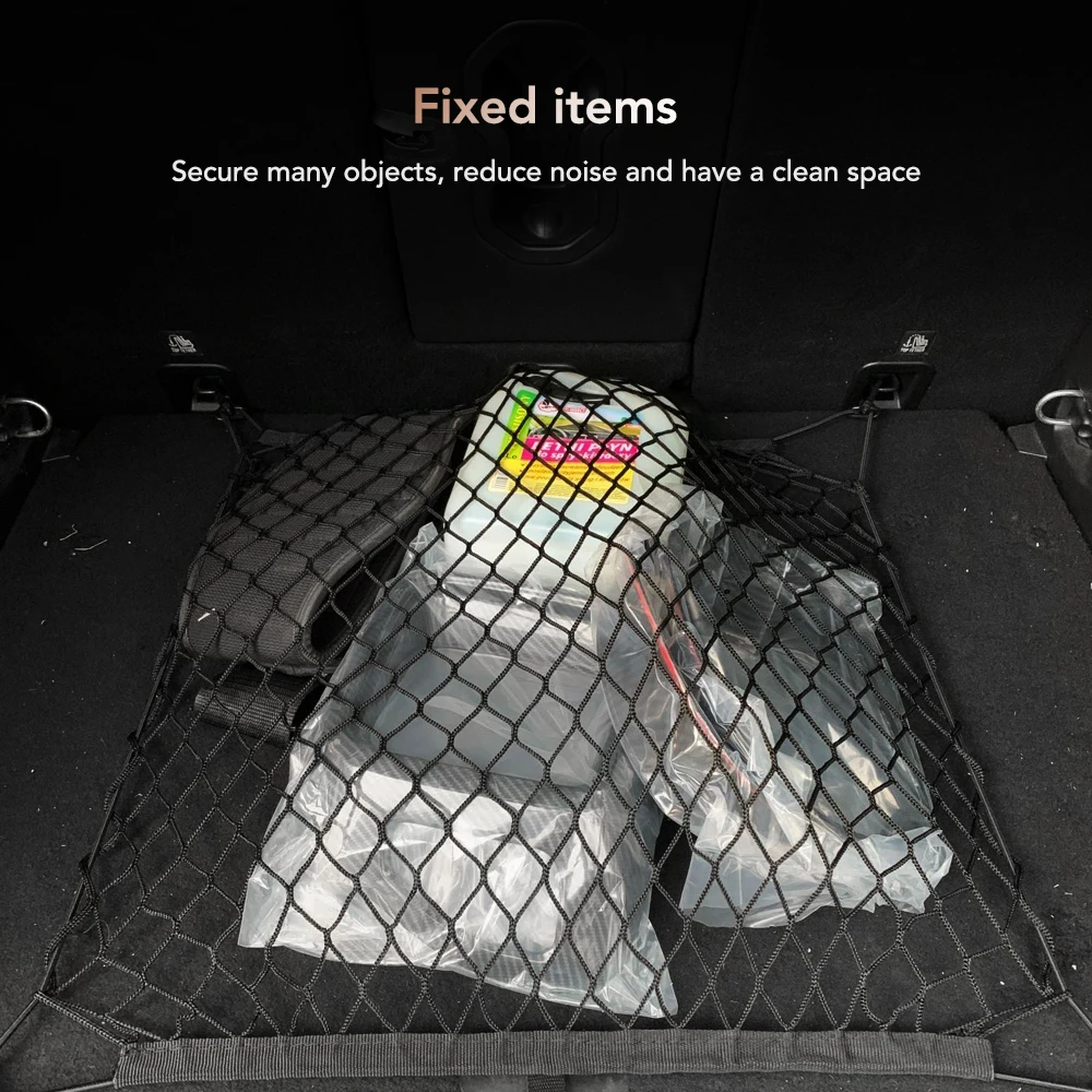Nylon Car Rear Cargo Net - Tru - Car Cargo Net Trunk ulasan dan harga