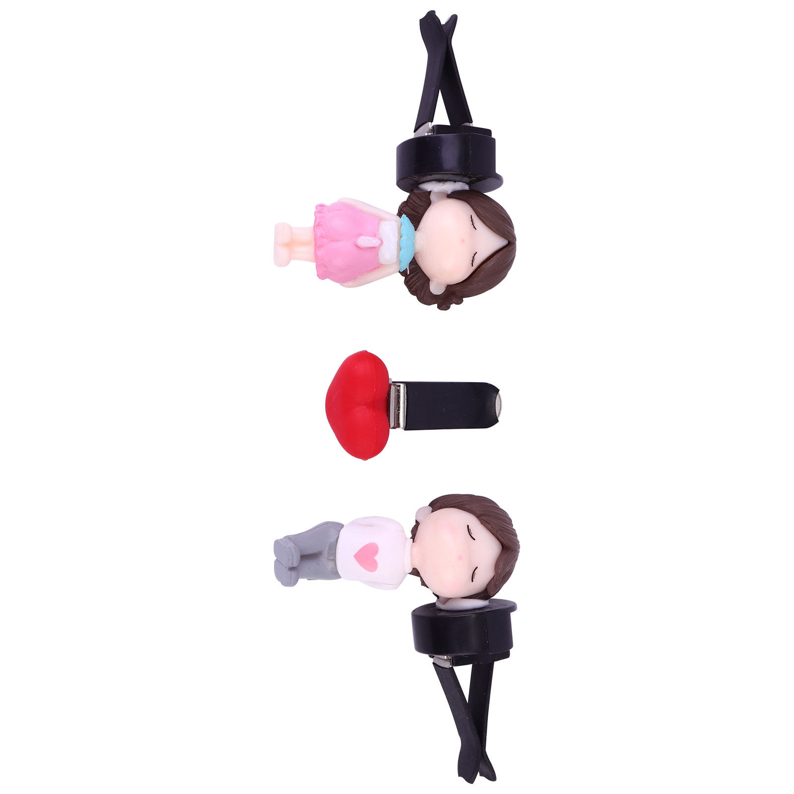 1Set Cute Couple Design Car Ar - Car Air Freshener Vent ulasan dan harga