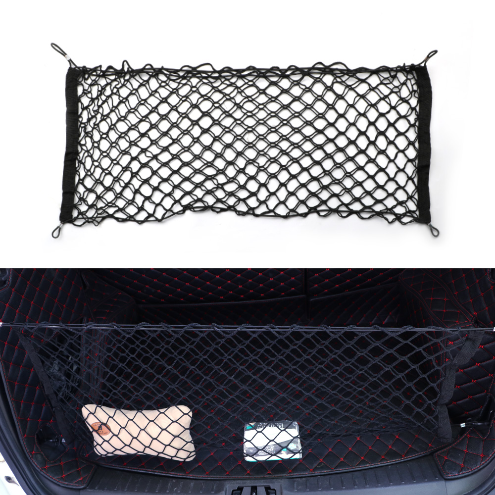 Car Trunk Organizer Holder 90x - Car Cargo Net Trunk ulasan dan harga