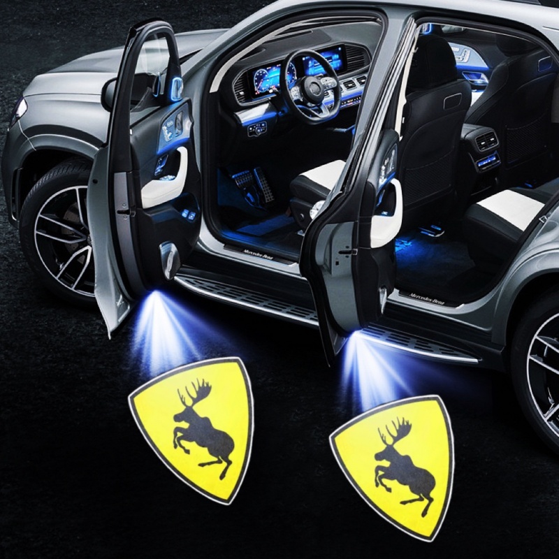 Car LED Door Welcome Lights La - Volvo Car Accessories Xc90 ulasan dan harga