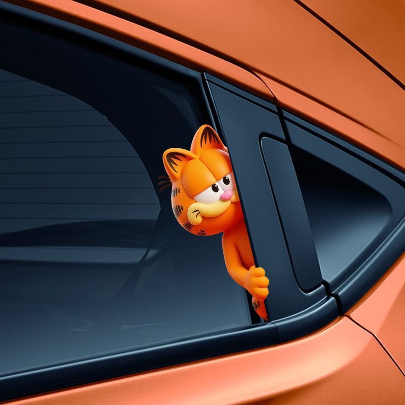 Garfield anime cartoon cute fu - Car Accessories For Decoration ulasan dan harga