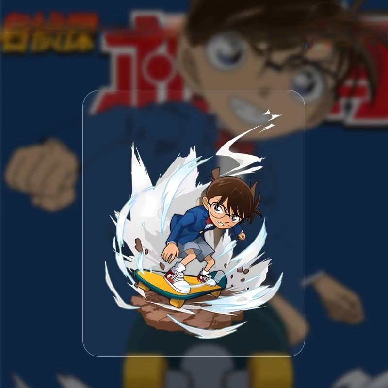 Detective Conan Cartoon Skateb - Car Accessories For Decoration ulasan dan harga