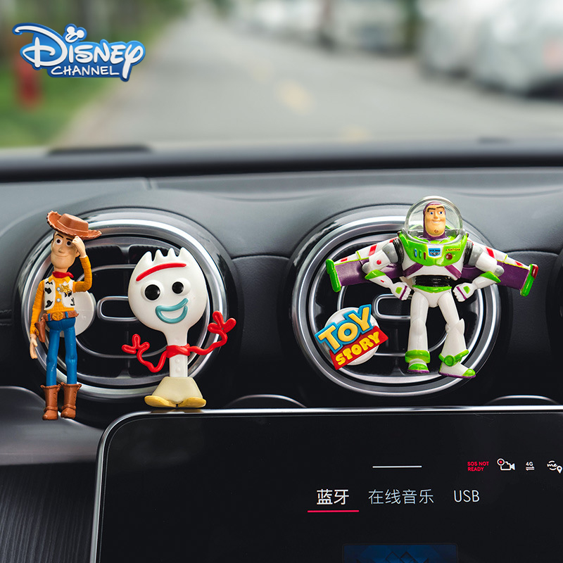 Disney Toy Story Woody Buzz Li - Car Air Freshener Vent ulasan dan harga