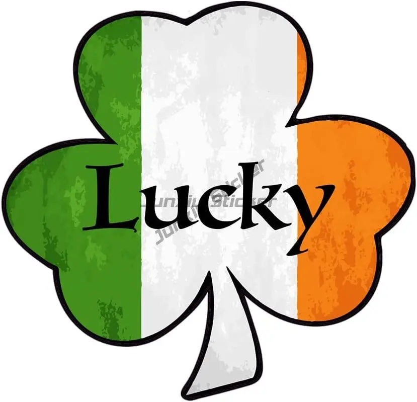 Ireland Flag Luck Clover Creat - Car Accessories Ireland ulasan dan harga