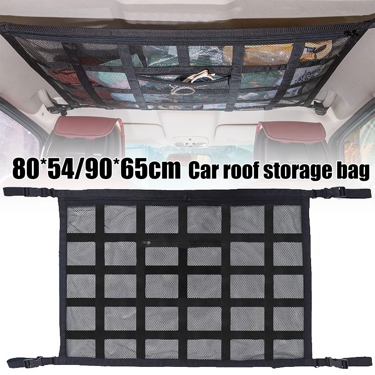 Car Ceiling Cargo Net Strong L - Car Cargo Net Trunk ulasan dan harga