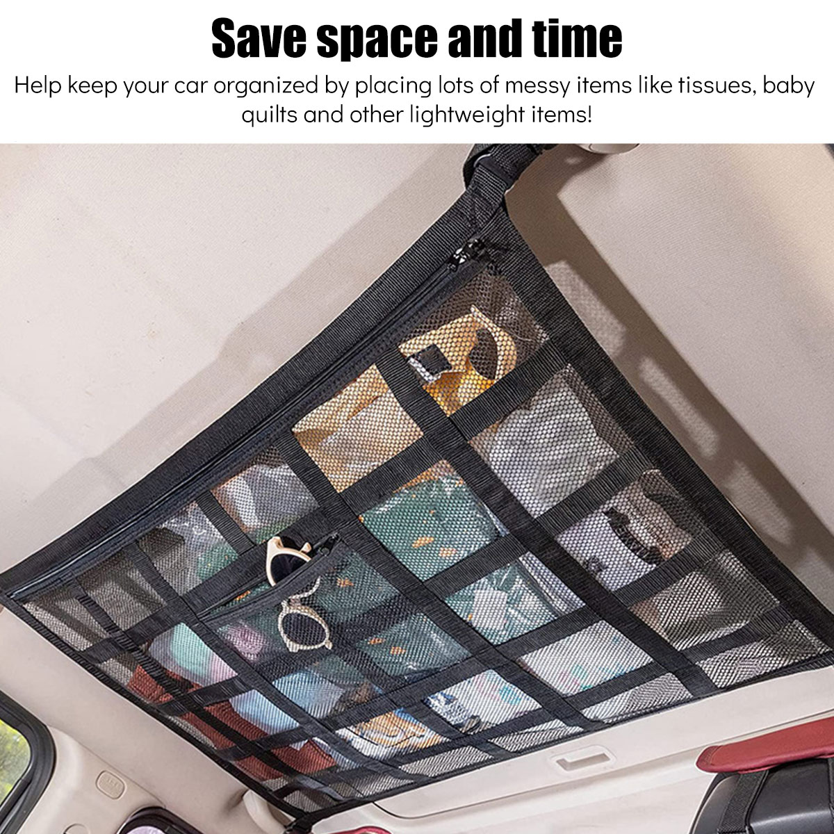 Car Ceiling Cargo Net Strong L - Car Cargo Net Trunk ulasan dan harga