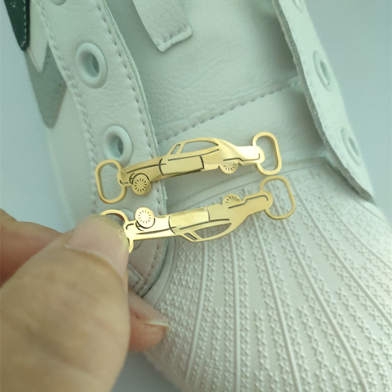 Custom Name Shoe Buckle Stainl - Car Accessories Gifts For Men ulasan dan harga